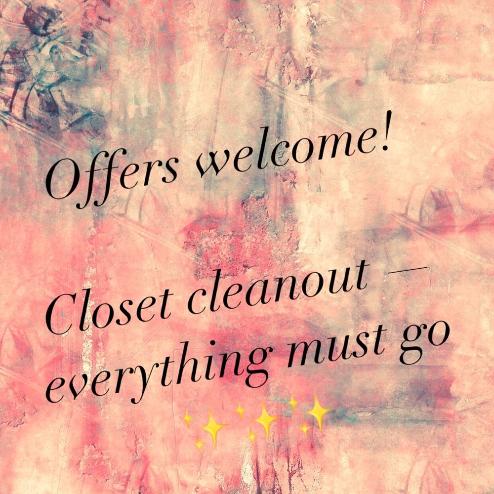 Offers welcome!